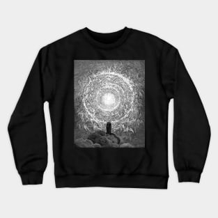 High Resolution Gustave Doré Empyrean in Dante's Paradiso Crewneck Sweatshirt